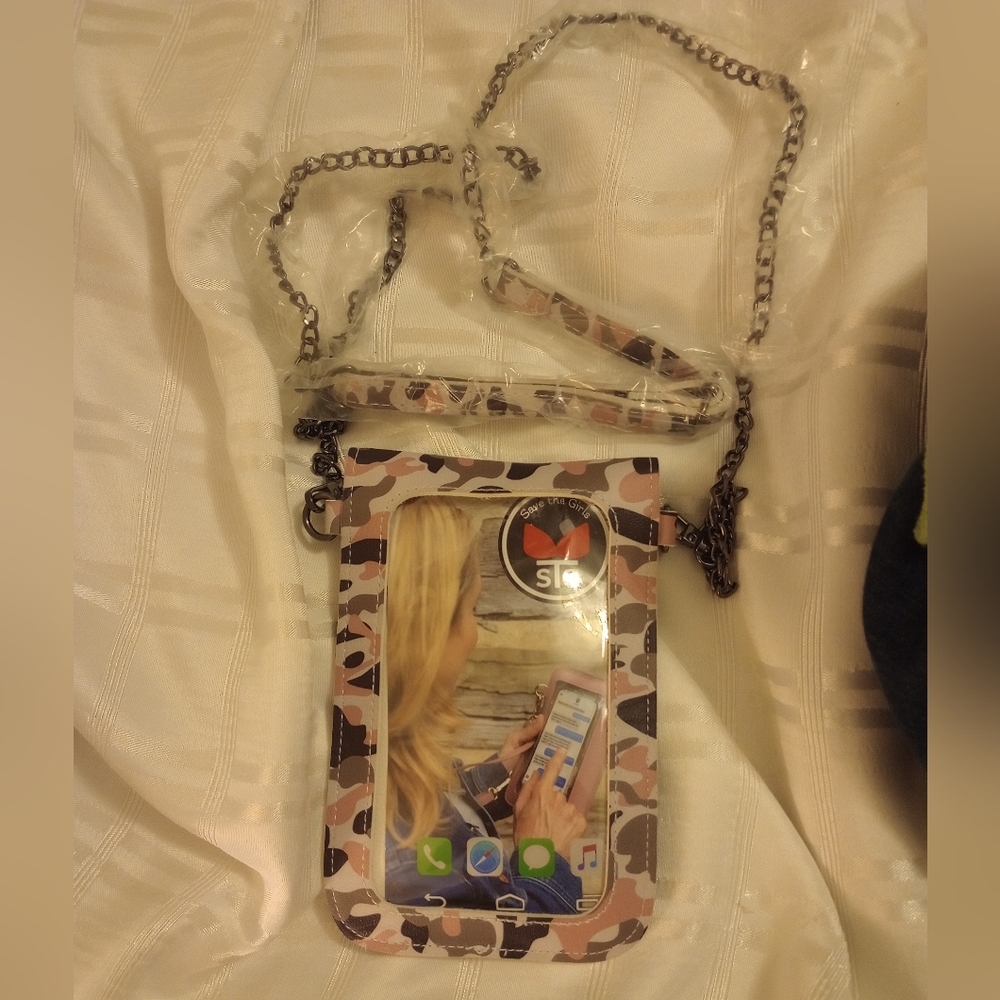 Stylish Camouflage Crossbody Phone Bag
